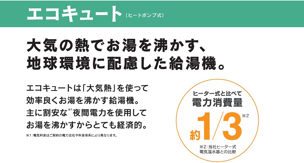 エコキュートについて1